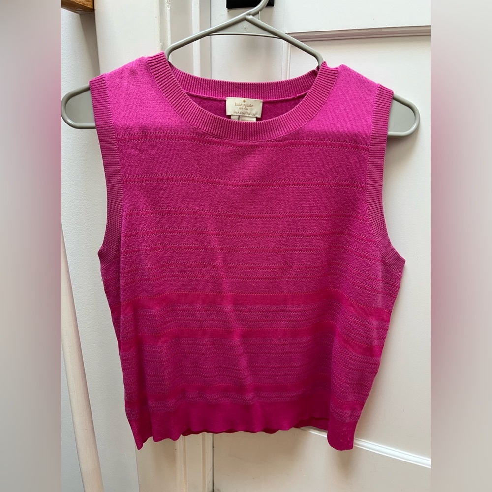 Pink Kate Spade Sleeveless Top